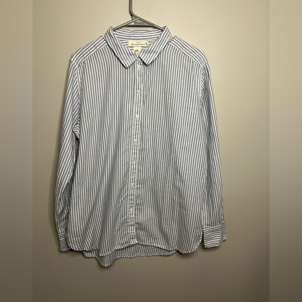 Striped Button Down Shirt